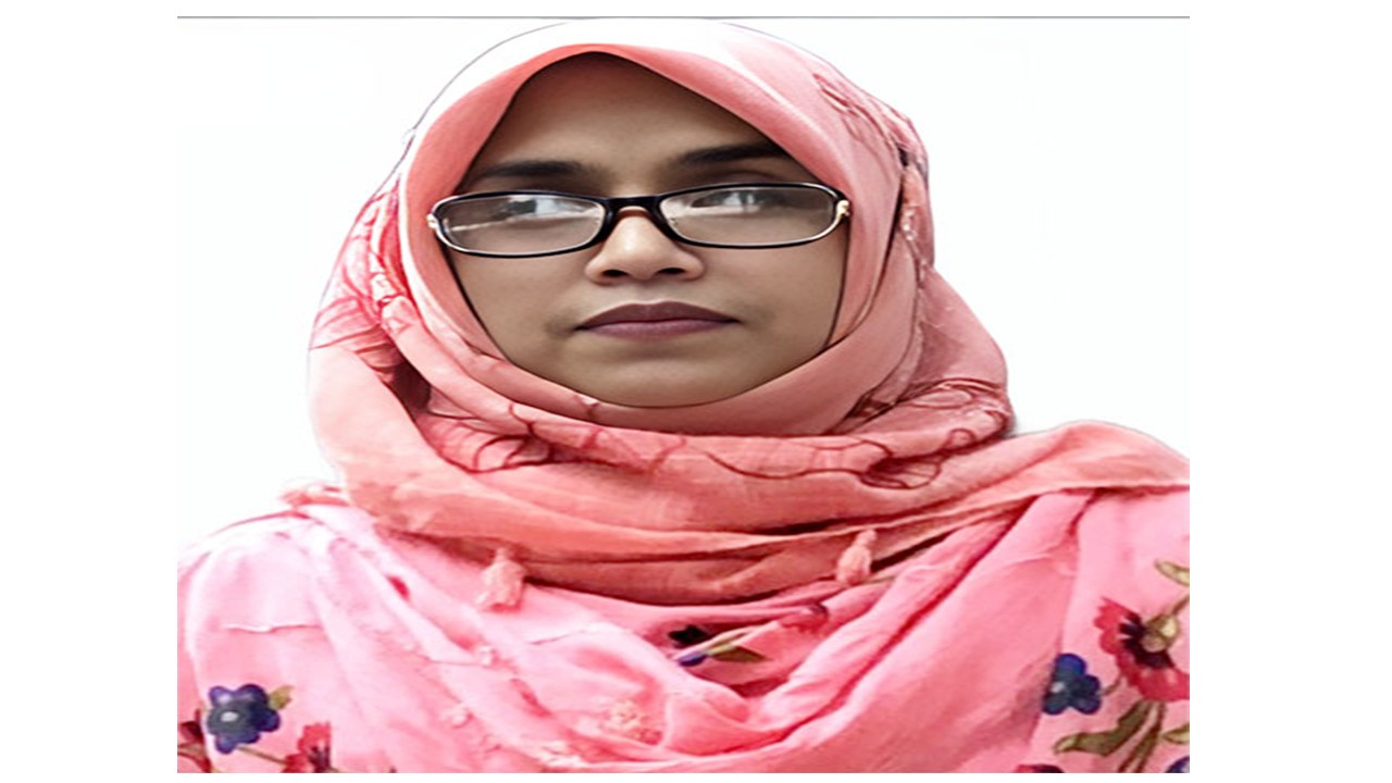 Dr. Momotaj Jahan Editor  of JBPH